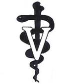 Symbol for doctor of veterinary medicine earned by the veterinarians at the animal doctor of oldtown idaho